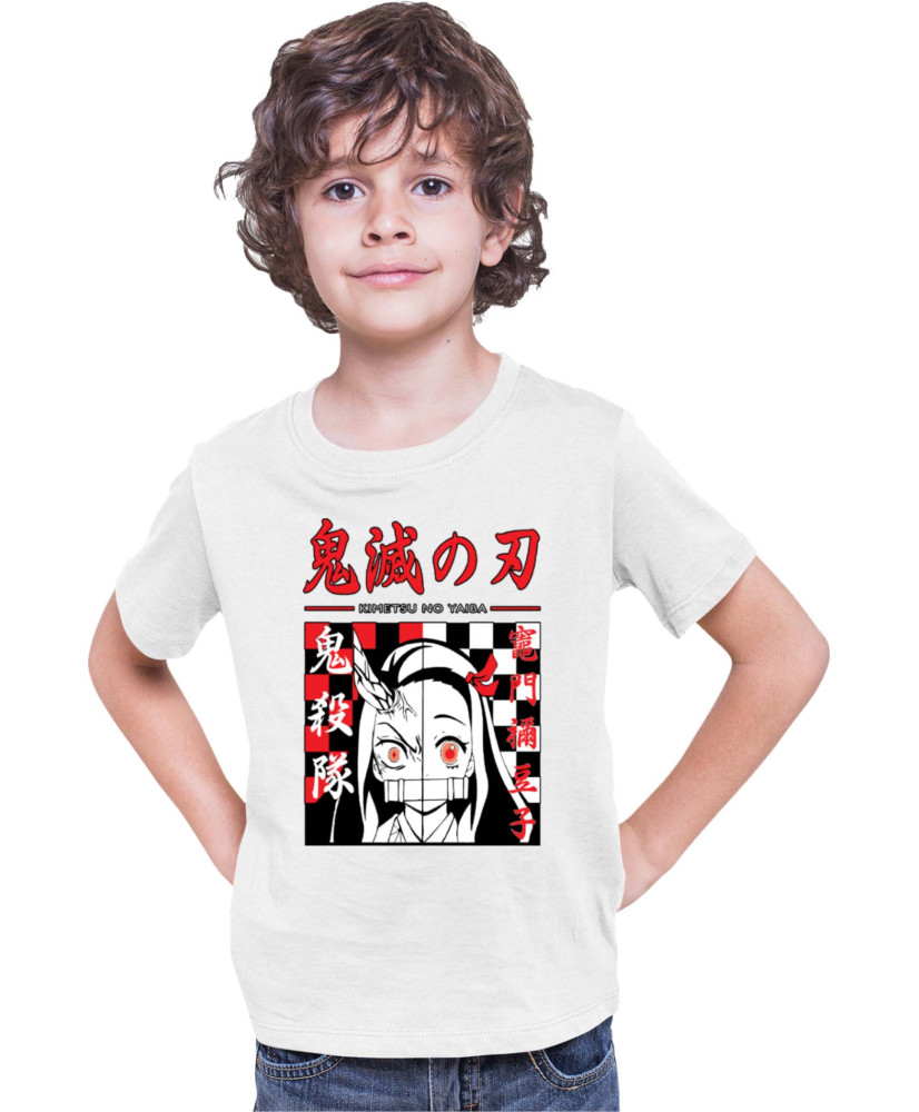 Детска Тениска Demon Slayer Kimetsu No Yaiba Nezuko Face