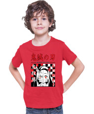 Детска Тениска Demon Slayer Kimetsu No Yaiba Nezuko Face