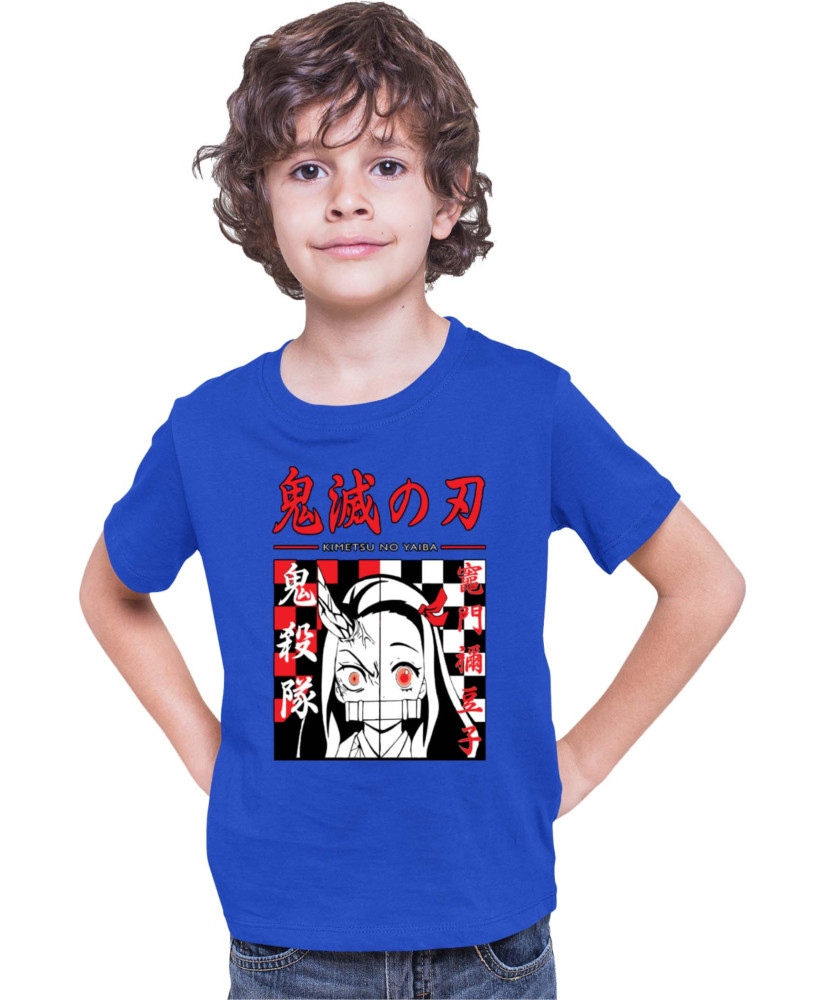 Детска Тениска Demon Slayer Kimetsu No Yaiba Nezuko Face