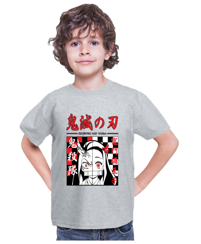 Детска Тениска Demon Slayer Kimetsu No Yaiba Nezuko Face