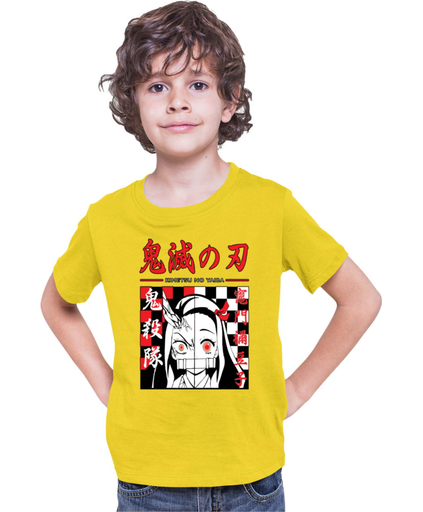 Детска Тениска Demon Slayer Kimetsu No Yaiba Nezuko Face