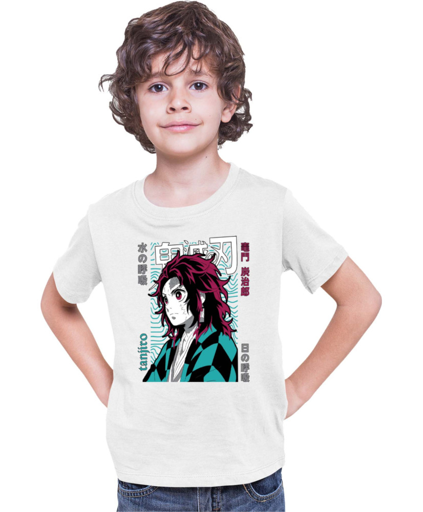 Детска Тениска Demon Slayer Kimetsu No Yaiba Tanjiro Brother