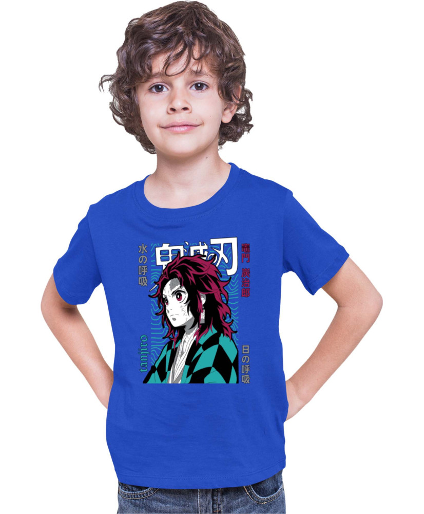 Детска Тениска Demon Slayer Kimetsu No Yaiba Tanjiro Brother