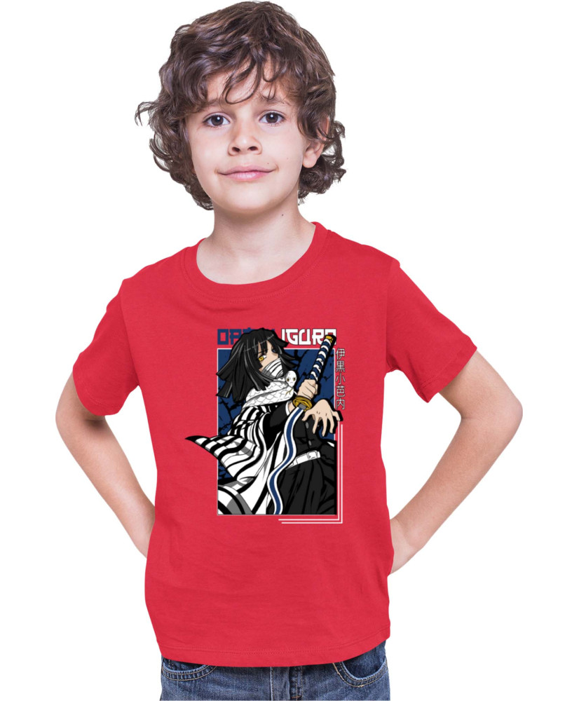 Детска Тениска Demon Slayer Kimetsu No Yaiba Tomioka Water Hashira Детска Тениска Demon Slayer Kimetsu No Yaiba Tomioka Water Hashira