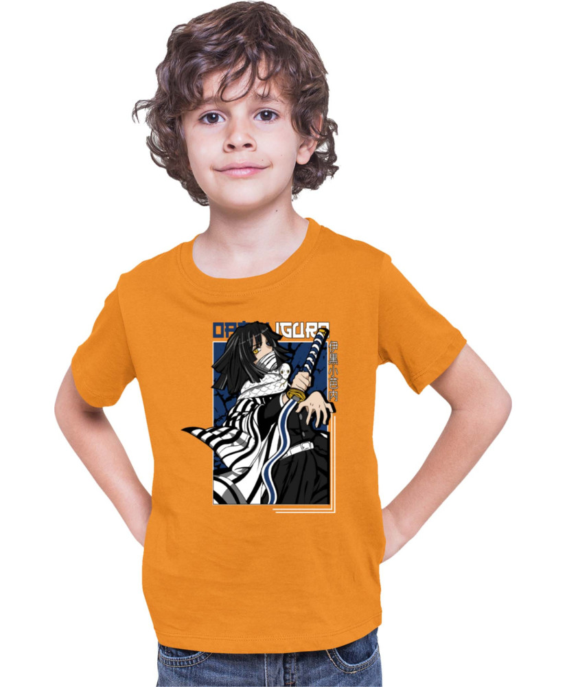 Детска Тениска Demon Slayer Kimetsu No Yaiba Tomioka Water Hashira