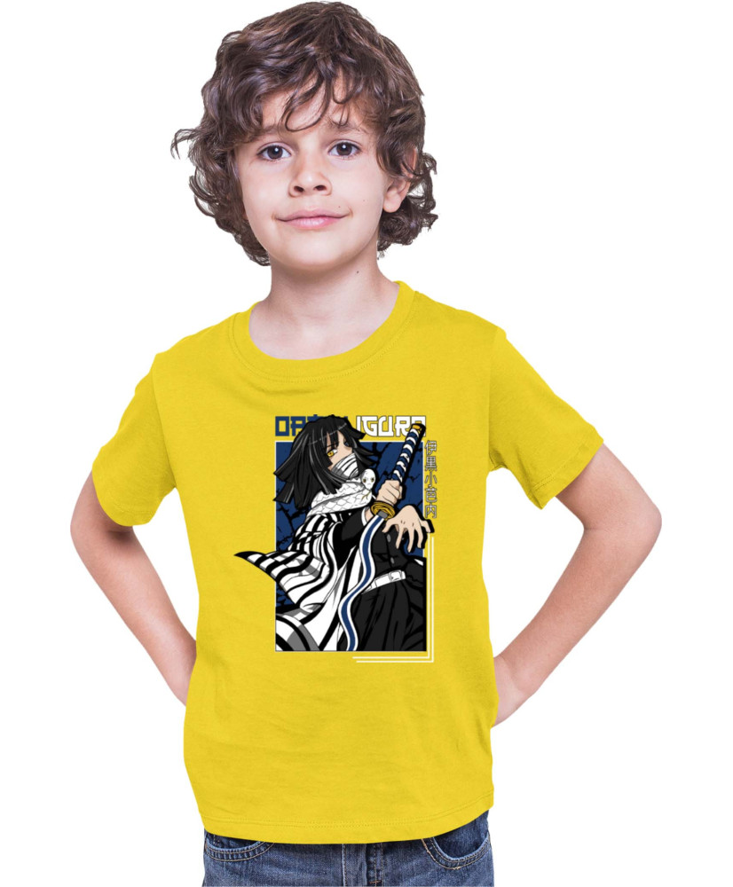 Детска Тениска Demon Slayer Kimetsu No Yaiba Tomioka Water Hashira