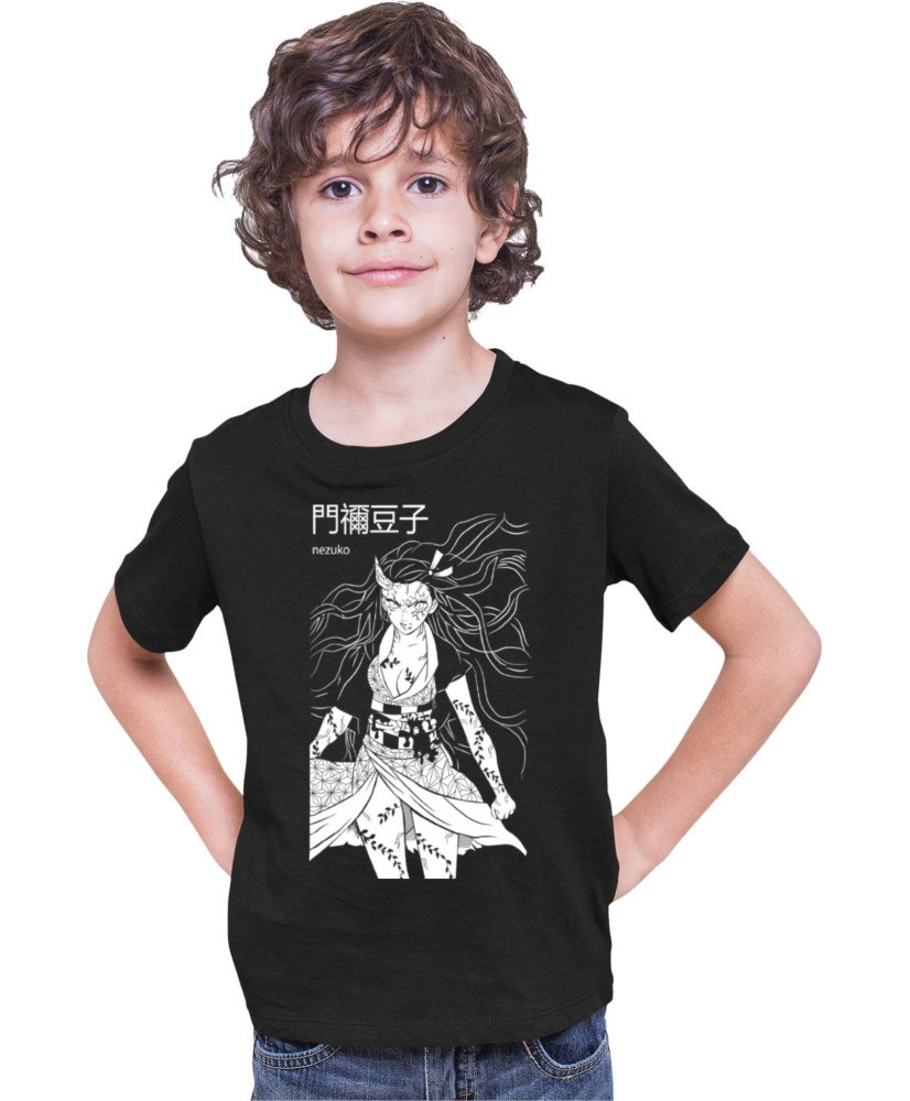 Детска Тениска Demon Slayer Kimetsu No Yaiba Nezuko Mad