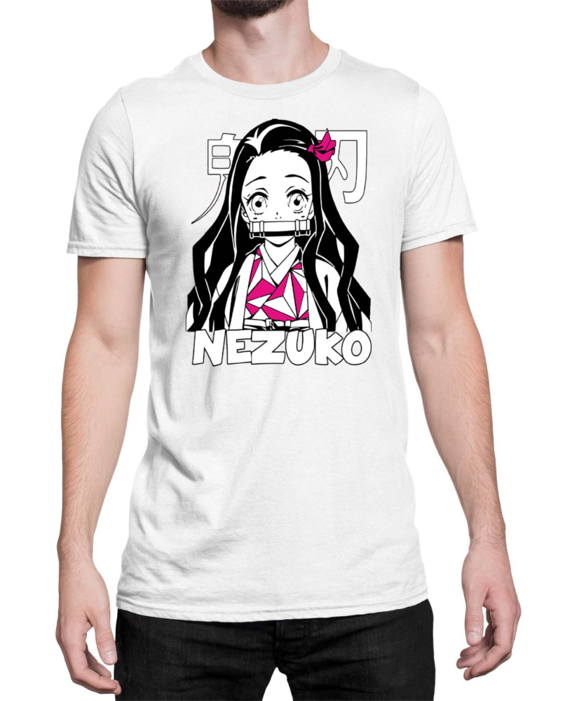 Мъжка Тениска Demon Slayer Kimetsu No Yaiba Nezuko Sister
