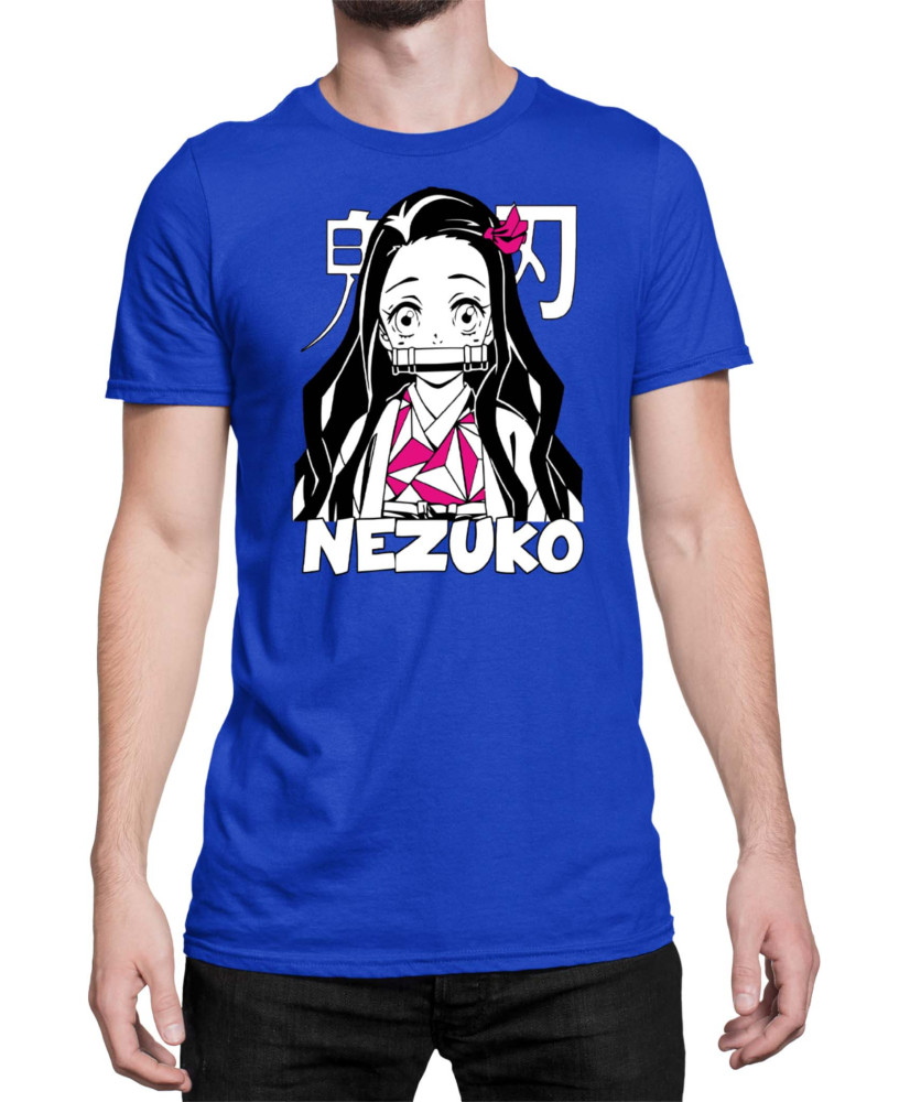 Мъжка Тениска Demon Slayer Kimetsu No Yaiba Nezuko Sister