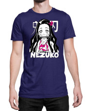 Мъжка Тениска Demon Slayer Kimetsu No Yaiba Nezuko Sister