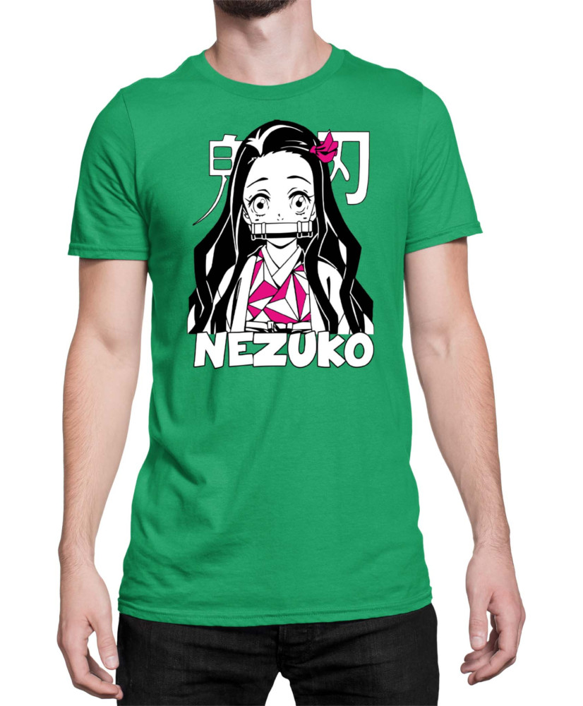 Мъжка Тениска Demon Slayer Kimetsu No Yaiba Nezuko Sister