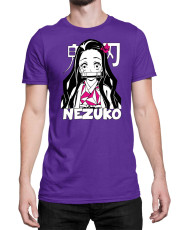 Мъжка Тениска Demon Slayer Kimetsu No Yaiba Nezuko Sister