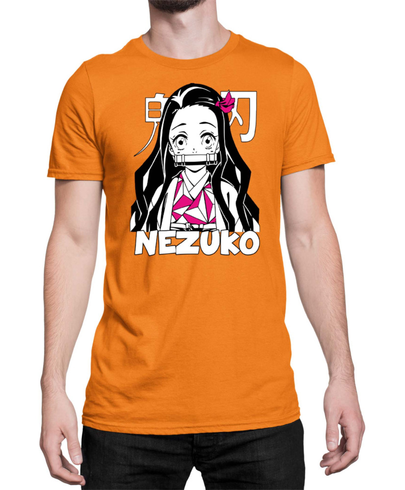 Мъжка Тениска Demon Slayer Kimetsu No Yaiba Nezuko Sister