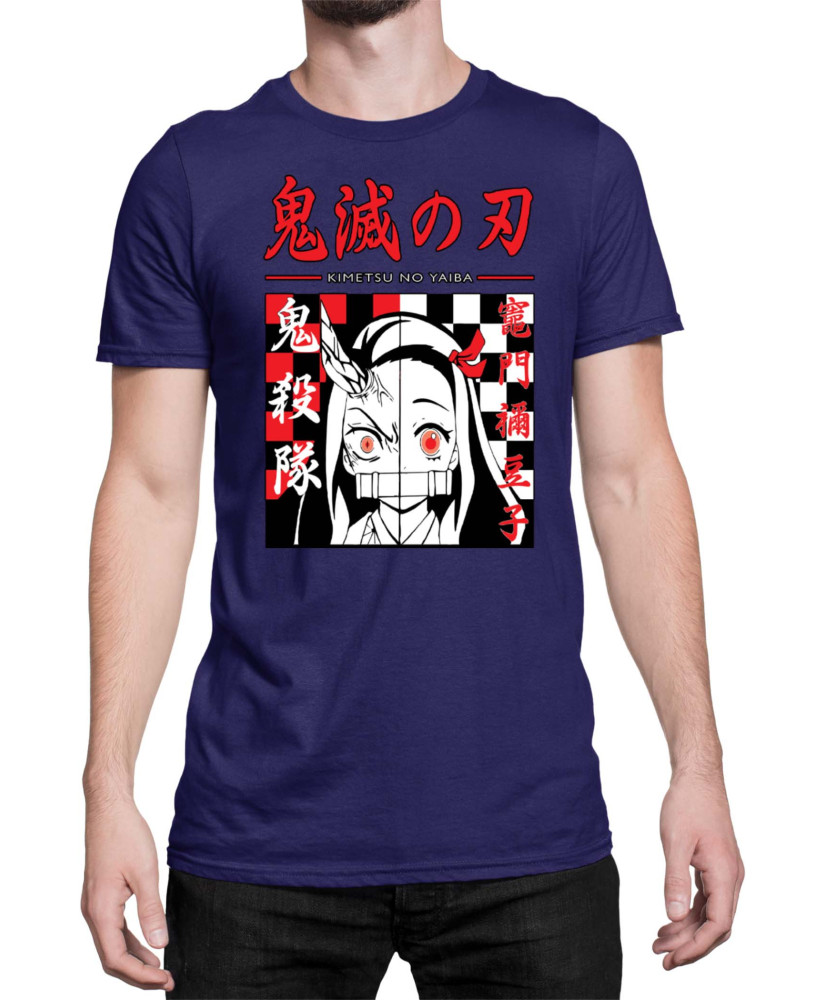 Мъжка Тениска Demon Slayer Kimetsu No Yaiba Nezuko Face