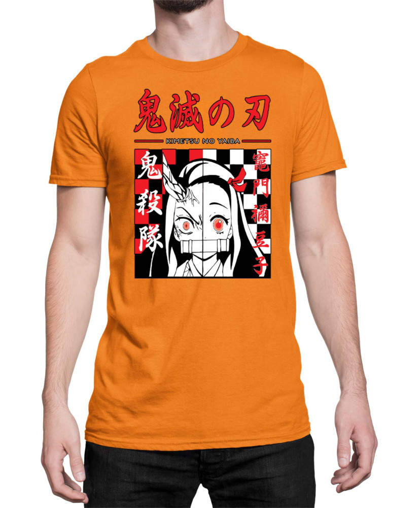 Мъжка Тениска Demon Slayer Kimetsu No Yaiba Nezuko Face