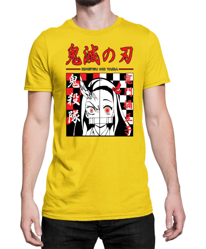 Мъжка Тениска Demon Slayer Kimetsu No Yaiba Nezuko Face