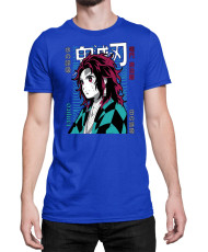 Мъжка Тениска Demon Slayer Kimetsu No Yaiba Tanjiro Brother