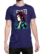 Мъжка Тениска Demon Slayer Kimetsu No Yaiba Tanjiro Brother