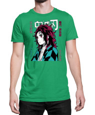 Мъжка Тениска Demon Slayer Kimetsu No Yaiba Tanjiro Brother