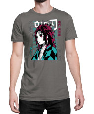 Мъжка Тениска Demon Slayer Kimetsu No Yaiba Tanjiro Brother
