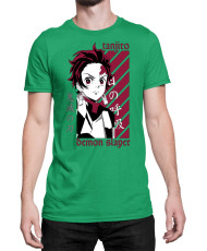 Мъжка Тениска Demon Slayer Kimetsu No Yaiba Kamado Training