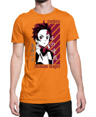 Мъжка Тениска Demon Slayer Kimetsu No Yaiba Kamado Training