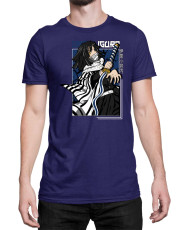 Мъжка Тениска Demon Slayer Kimetsu No Yaiba Tomioka Water Hashira