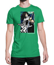 Мъжка Тениска Demon Slayer Kimetsu No Yaiba Tomioka Water Hashira