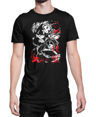 Мъжка Тениска Demon Slayer Kimetsu No Yaiba Fire Hashira