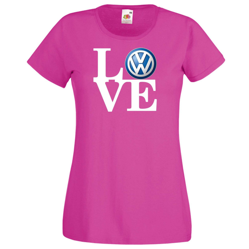 Дамска тениска VW LOVE Дамска тениска VW LOVE