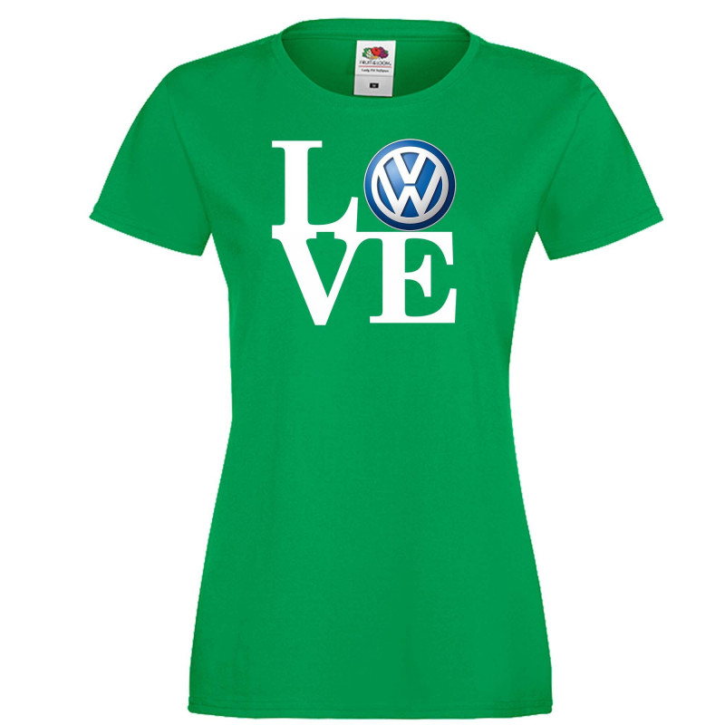 Дамска тениска VW LOVE Дамска тениска VW LOVE