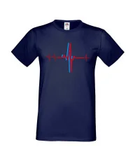 Мъжка тениска BMW M Power Heartbeat