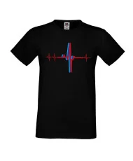 Мъжка тениска BMW M Power Heartbeat