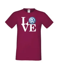 Мъжка тениска VW LOVE