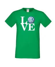 Мъжка тениска VW LOVE