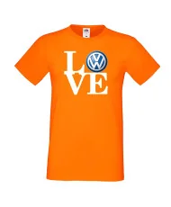 Мъжка тениска VW LOVE