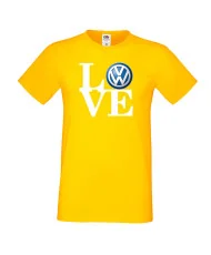 Мъжка тениска VW LOVE