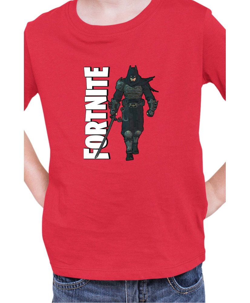 Детска Тениска Fortnite Battle Royal Epic Game Skin Batman