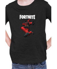 Детска Тениска Fortnite Battle Royal Epic Game Skin Deadpool