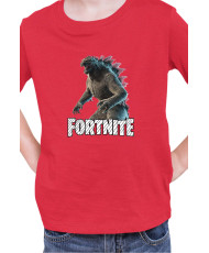 Детска Тениска Fortnite Battle Royal Epic Game Skin Godzilla