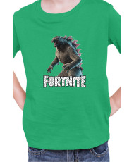 Детска Тениска Fortnite Battle Royal Epic Game Skin Godzilla