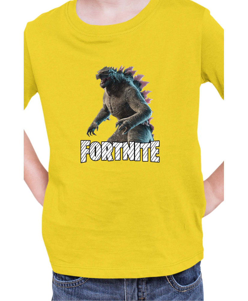 Детска Тениска Fortnite Battle Royal Epic Game Skin Godzilla