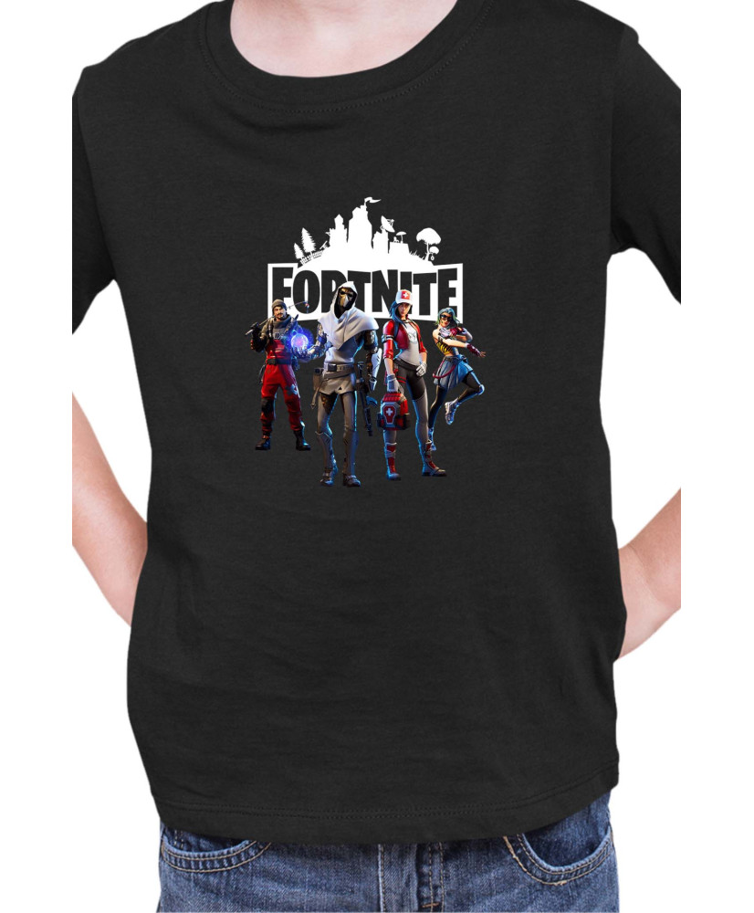 Детска Тениска Fortnite Battle Royal Epic Game Skin Great Four