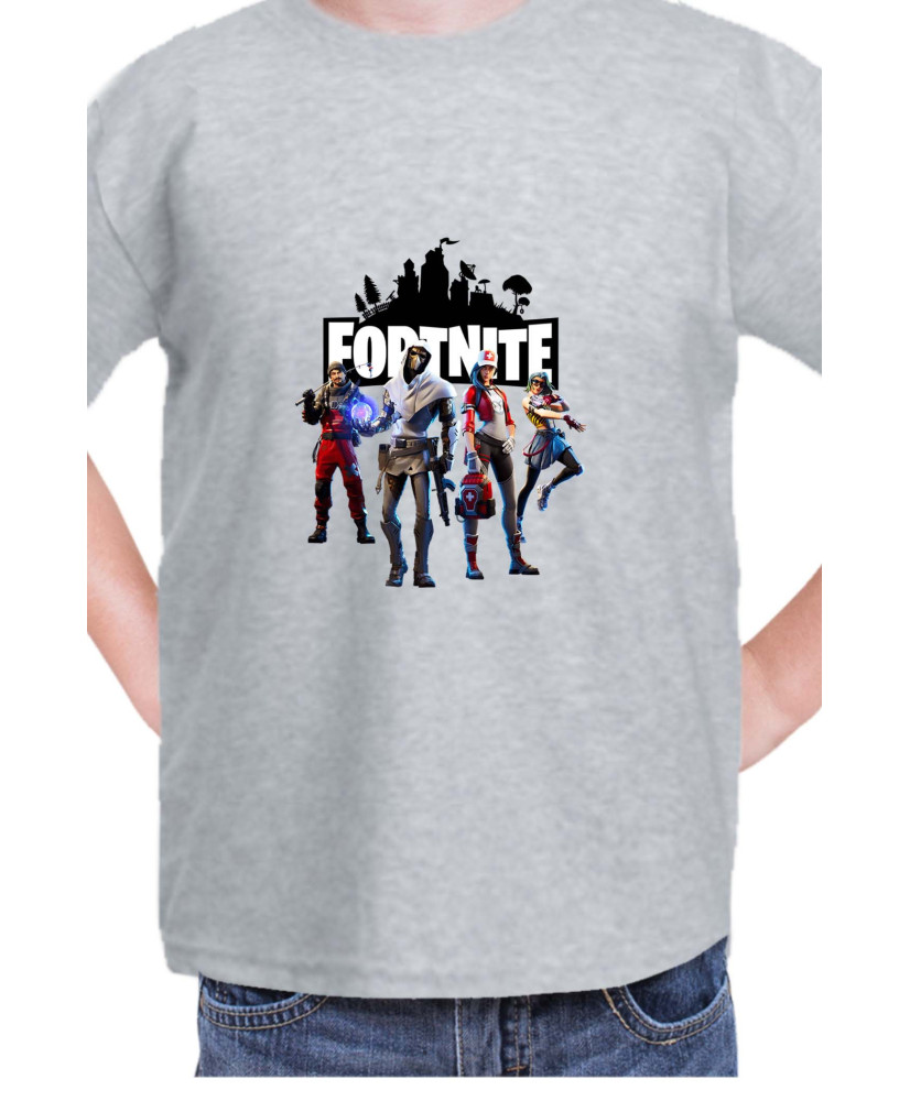 Детска Тениска Fortnite Battle Royal Epic Game Skin Great Four