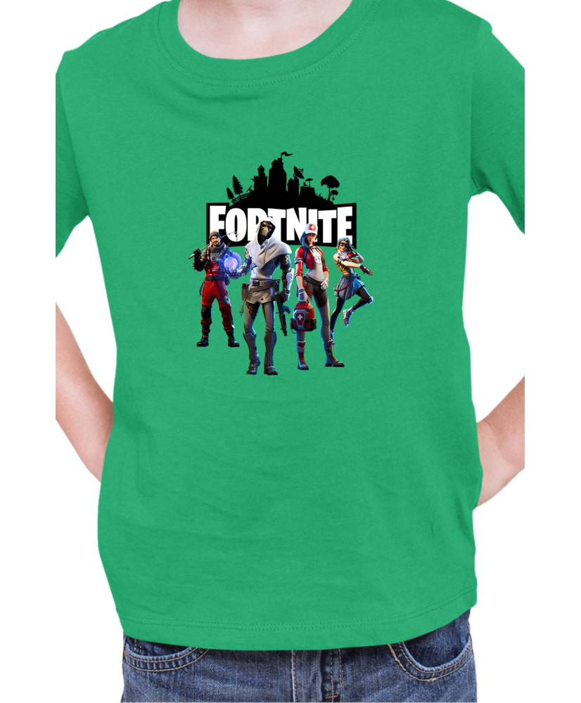 Детска Тениска Fortnite Battle Royal Epic Game Skin Great Four