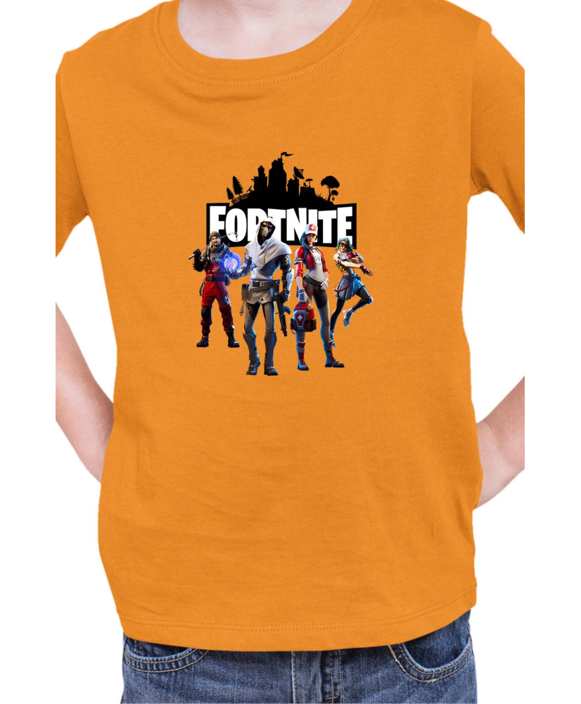 Детска Тениска Fortnite Battle Royal Epic Game Skin Great Four