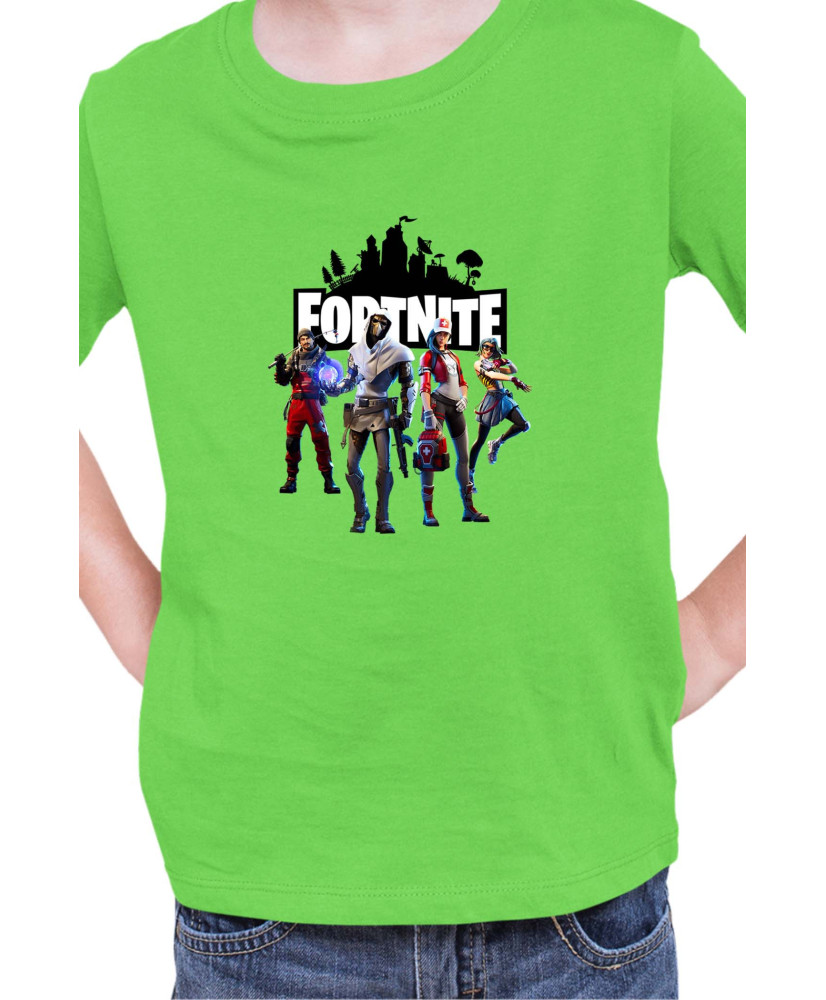 Детска Тениска Fortnite Battle Royal Epic Game Skin Great Four