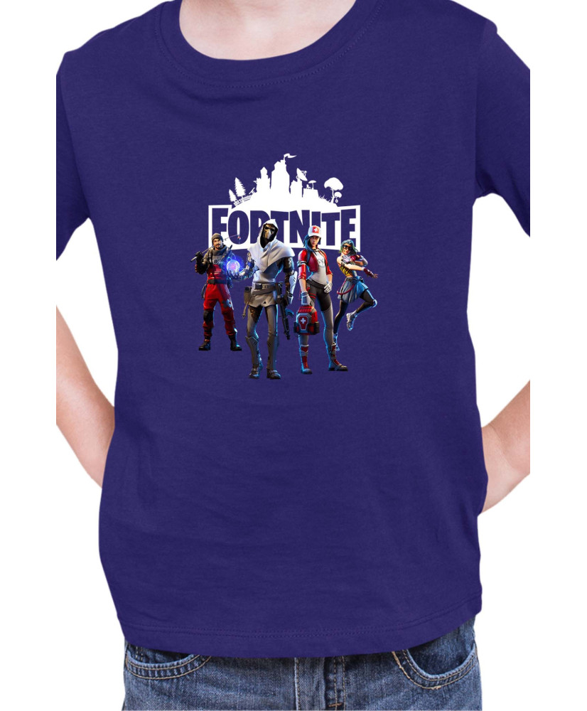 Детска Тениска Fortnite Battle Royal Epic Game Skin Great Four