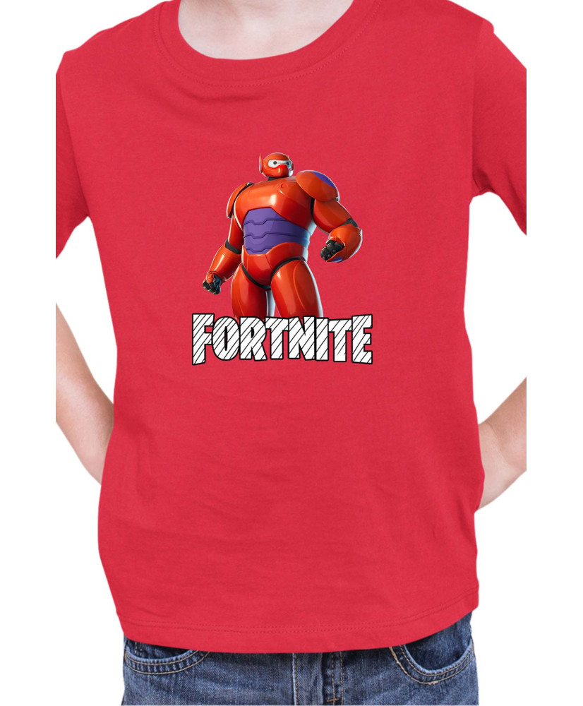 Детска Тениска Fortnite Battle Royal Epic Game Skin Hero Baymax