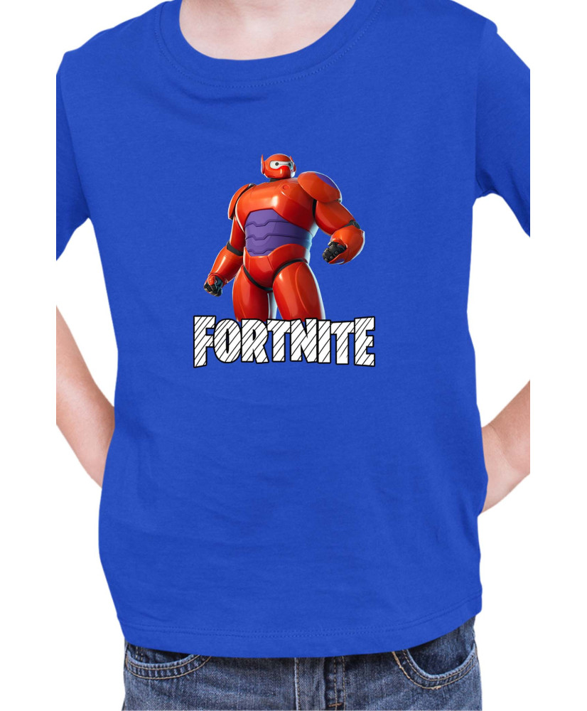 Детска Тениска Fortnite Battle Royal Epic Game Skin Hero Baymax